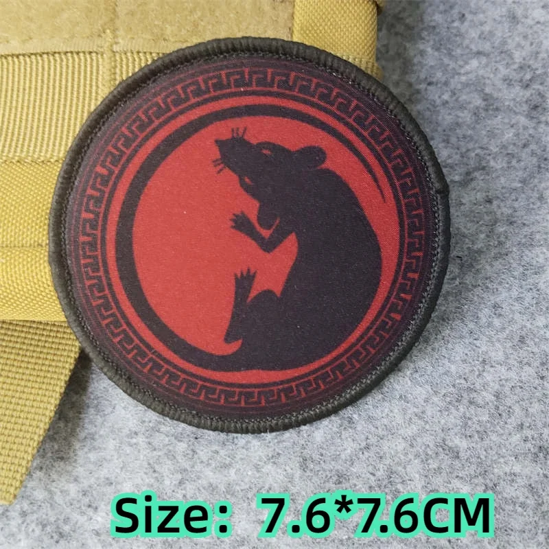 Mobile Task Force Printing Patch Wagner Mercenary Skull Tactical Morale Badge Army Fans Outdoor Backpack Patches for Clothing