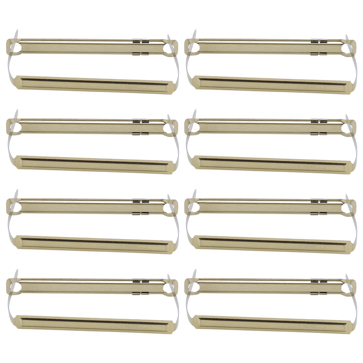 Metalbindingclipbindingringbindingstrip Clipes de papelaria Suprimentos Bookbinding Binder