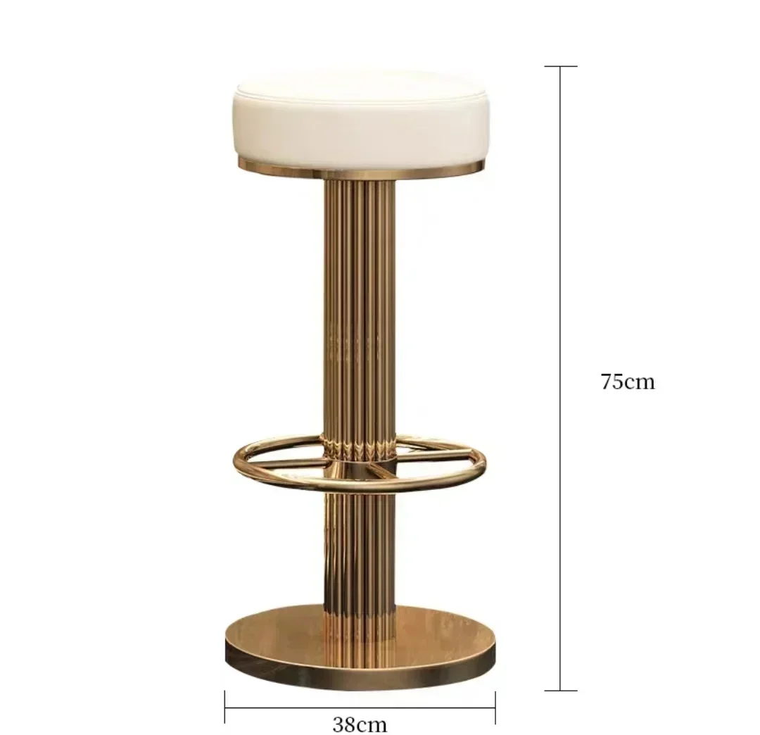Современные скандинавские барные стулья INS, роскошные высокие поворотные барные стулья, дизайнерские стулья для ресторана