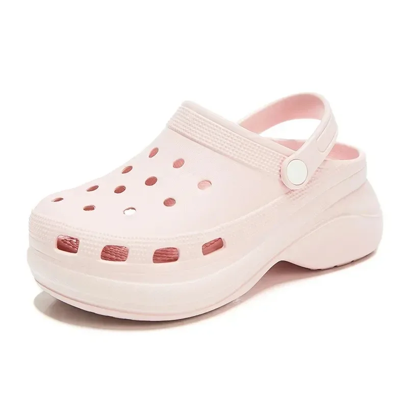 صنادل كرتونية للفتيات ، غطاء للرأس ، دبابيس نسائية ، ظريف ، رائع ، سميك ، جيد التهوية ، منصة ، نعال شاطئ ، صيف ، جديد