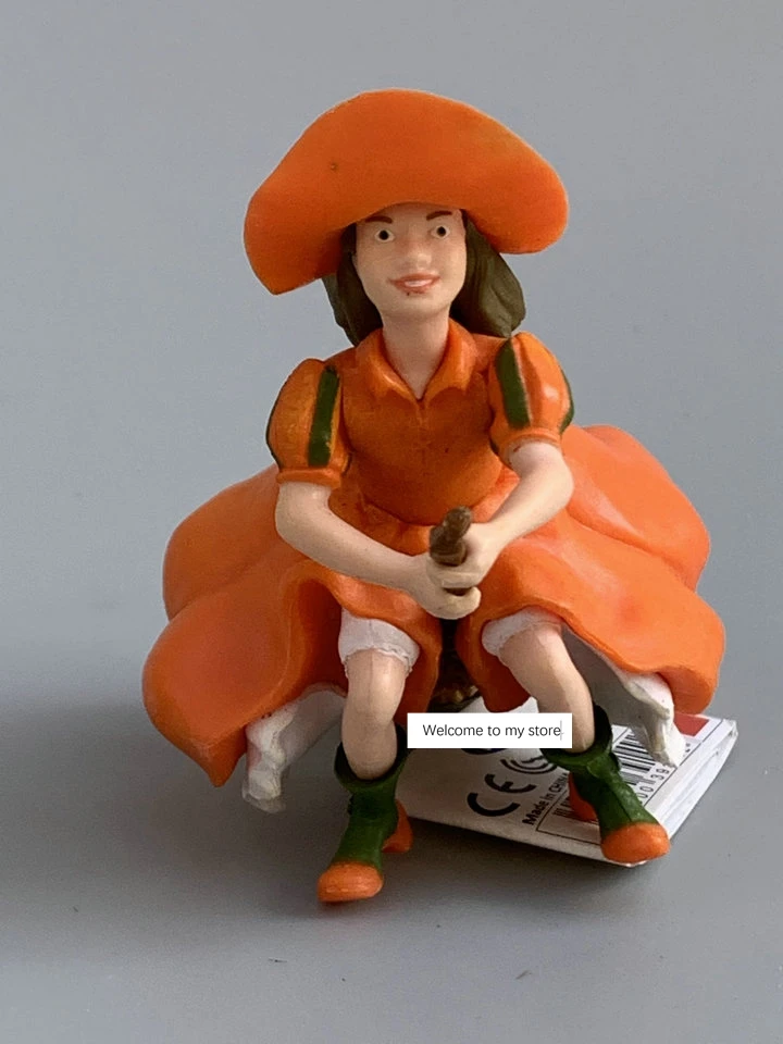 

Фигурка из ПВХ, модель феи, ведьма на метле