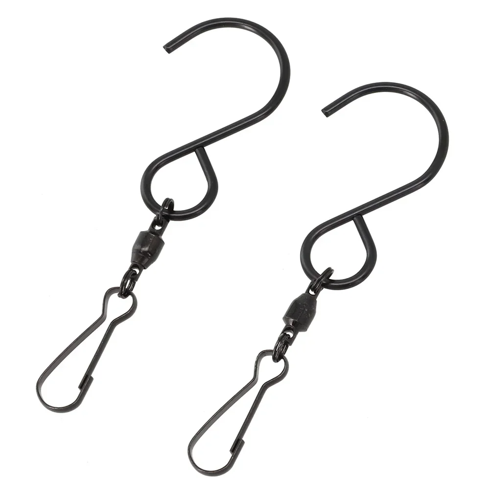 Rotating Hooks Hook Up Hanging Indoor And Outdoor Sturdy Wind Chime 306 Degree Garden Decoration Gate Decoration