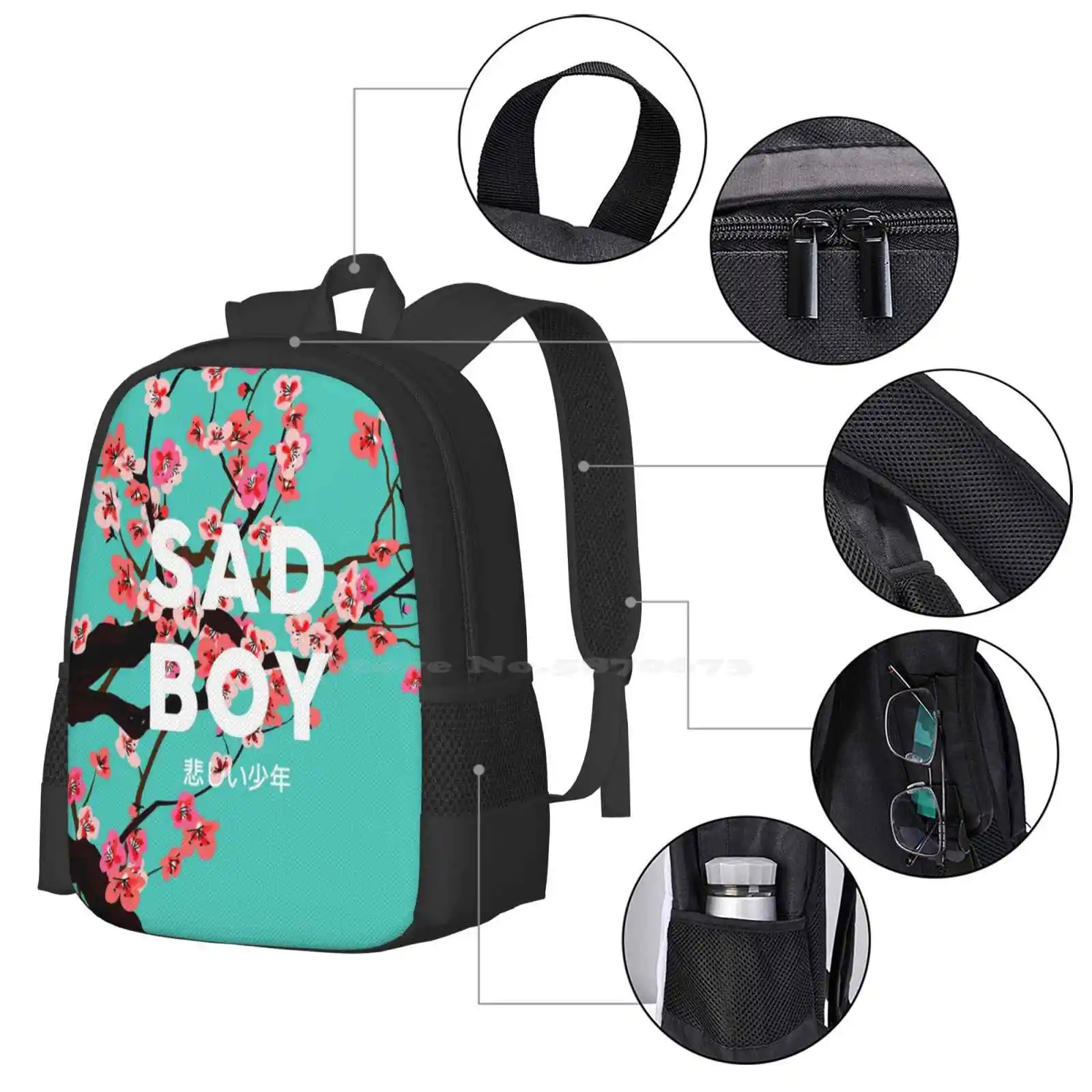 Shirt-Arizona Iced Tea ( Aesthetic ) New Arrivals Unisex Bags Student Bag Backpack Arizona Iced Tea Sad Boy Arizona Aesthetic
