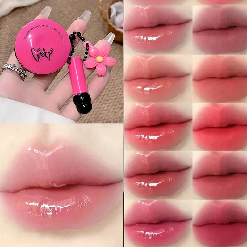 

Velvet Mist Matte Lip Gloss Long Lasting Moisturizing Lipstick Non Sticky Lip Moisturizing Canned Lip Tint Cosmetic