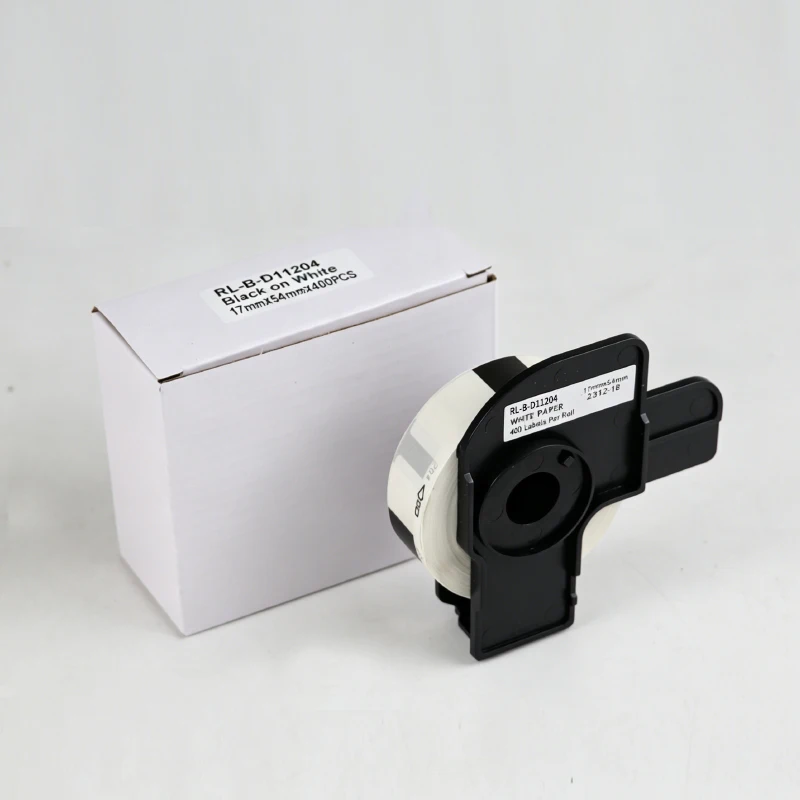 1-10 Rolls DK 11204 DK11204 1204 Compatible fro Brother Thermal Labels 17mm x 54mm QL-570 580 700 800 820NWB QL-1050 1060N 1100 view 4