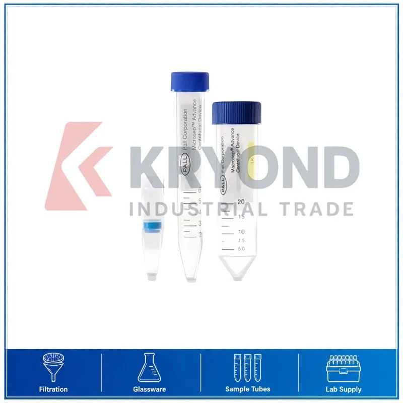 Omega Membrane Ultrafiltration Centrifuge Tube 20mL 1KD 3KD 10KD 30KD 100KD Laboratory Samples Filtration Equipment Research Set