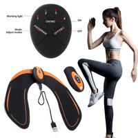 EMS Hips Trainer Portable Booty Trainer Adjustable Butt Lifting Machine Multi Modes Electronic Muscle Toner for Fitness Workout