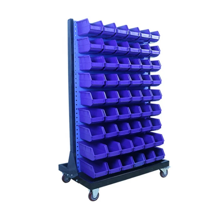 Hardware tool hanging board louver parts box silo storage rack