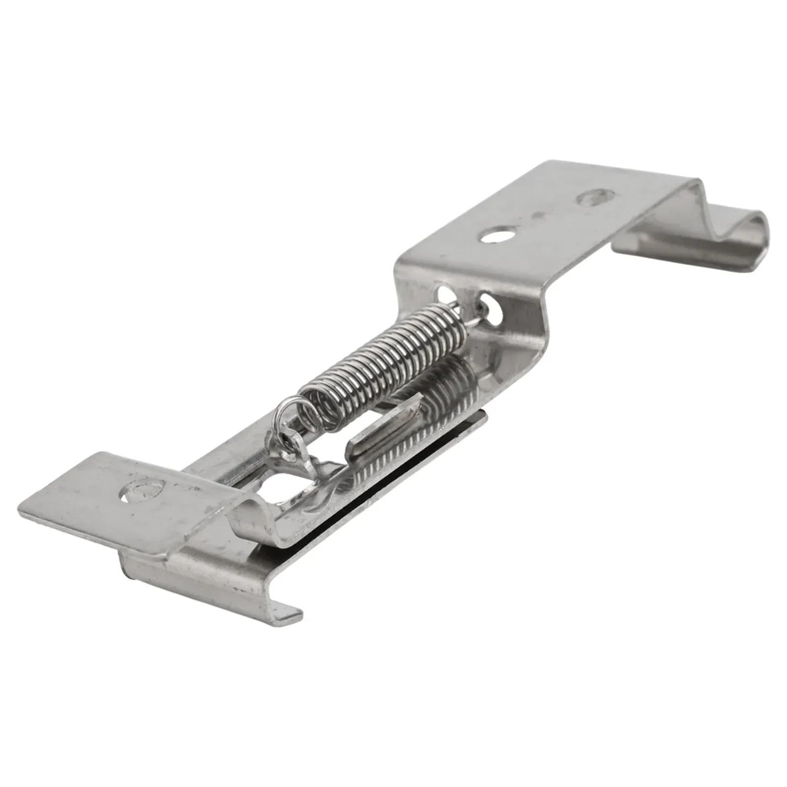 8Pcs Stainless Steel Spring Loaded License Plate Frame Holder Clamp Set for Cars Trucks and Trailers Secure Fit