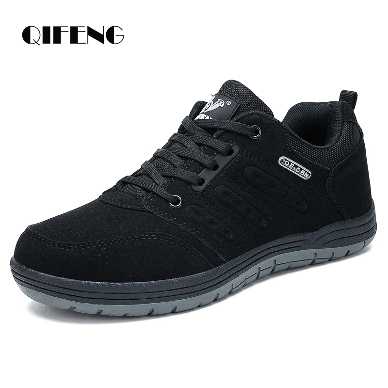 

2025 New Style Casual Shoes Men Autumn Work Sneakers Cowboy Suede Footwear Jeans Boy Handmade Retro Leisure Zapatos De Hombre
