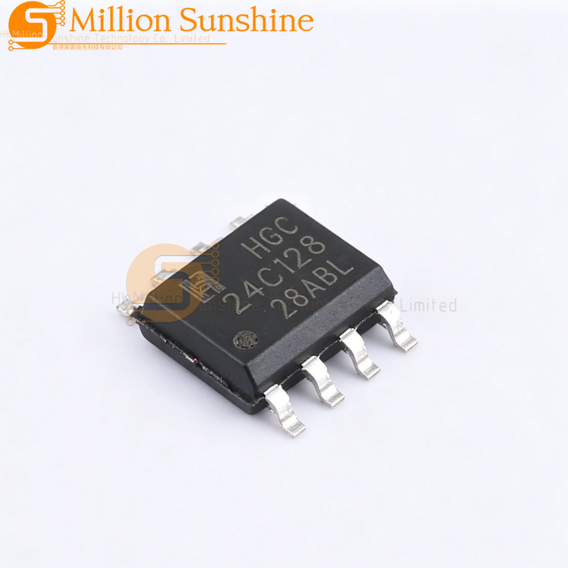 50pcs HX24C128DRG SOP-8 I2C 128Kbit 1MHz HX24C128 EEPROM Memory Chip New Original