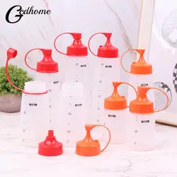 Condiment Squeeze Bottles,Durable Plastic Squeeze Squirt Bottle For Ketchup,BBQ,Sauces,Syrup,Dressings,Sauce Bottle