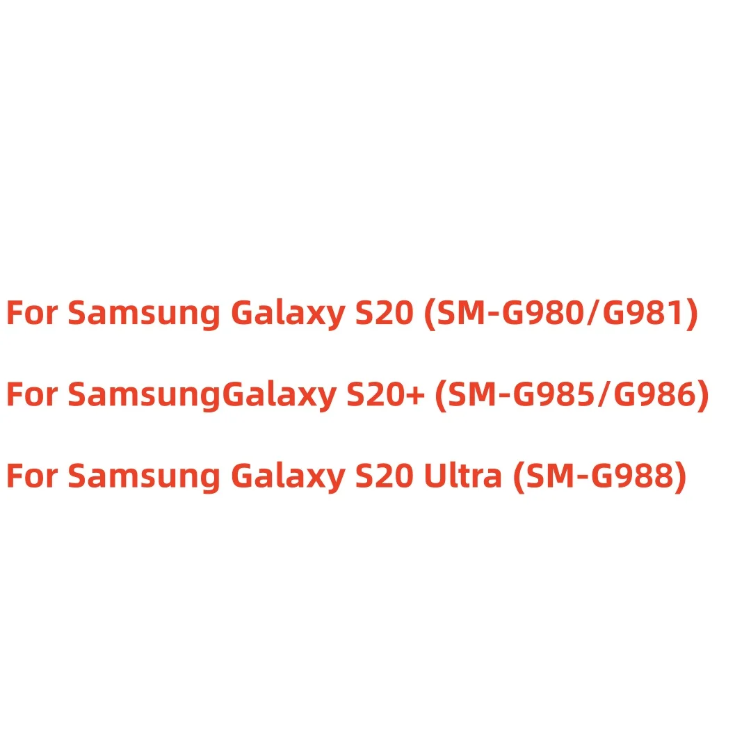 High quality Replacement Battery For Samsung Galaxy S20 S20+ S20 Ultra SM-G980 SM-G981 SM-G985 SM-G986 SM-G988 with Repair Tools