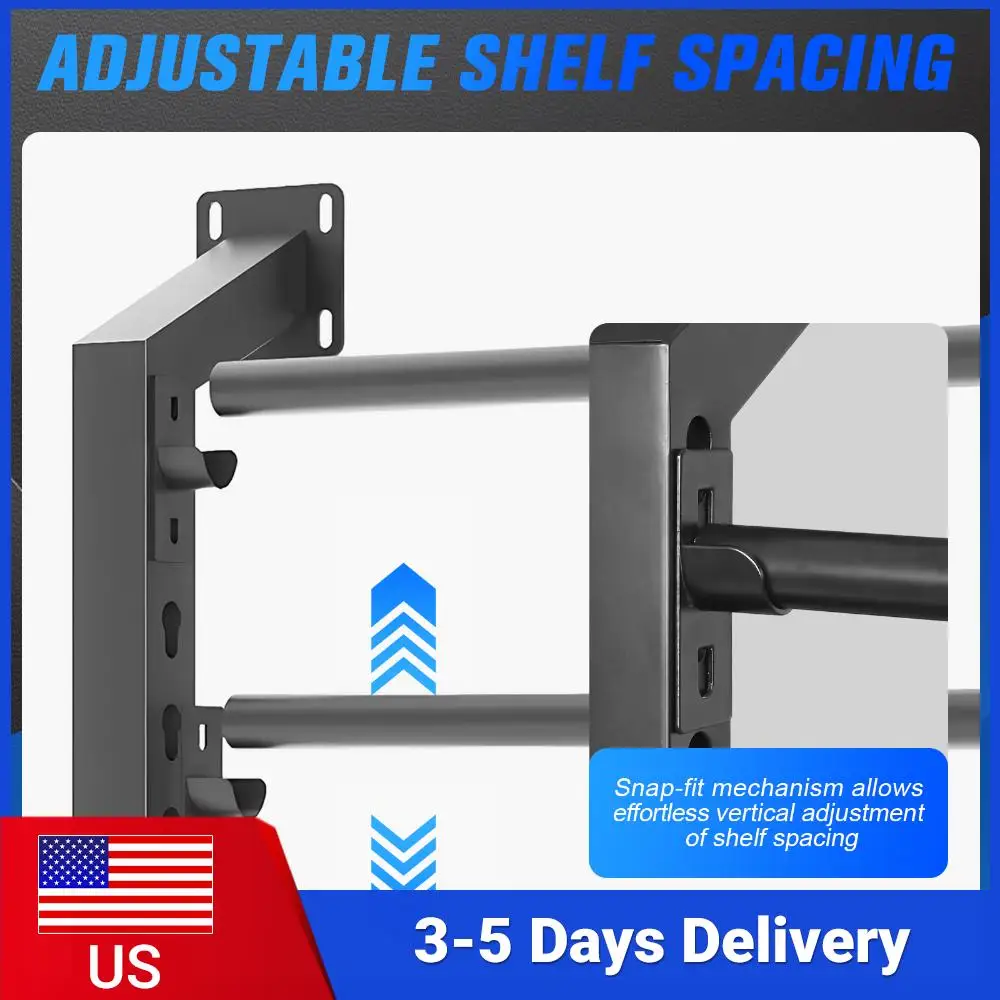 

Настенная подставка для тканевых рулонов с регулируемой штангой, на 10 рулонов, усиленная, с крепежом для баннеров и плакатов