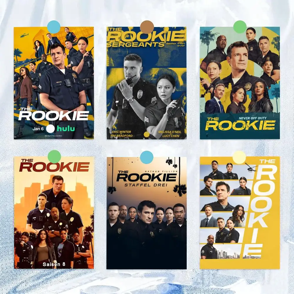 Series T-The Rookie Poster Artistic Stylish Wall Art for Home Office Bar Decor Living Ro Hot Reusable