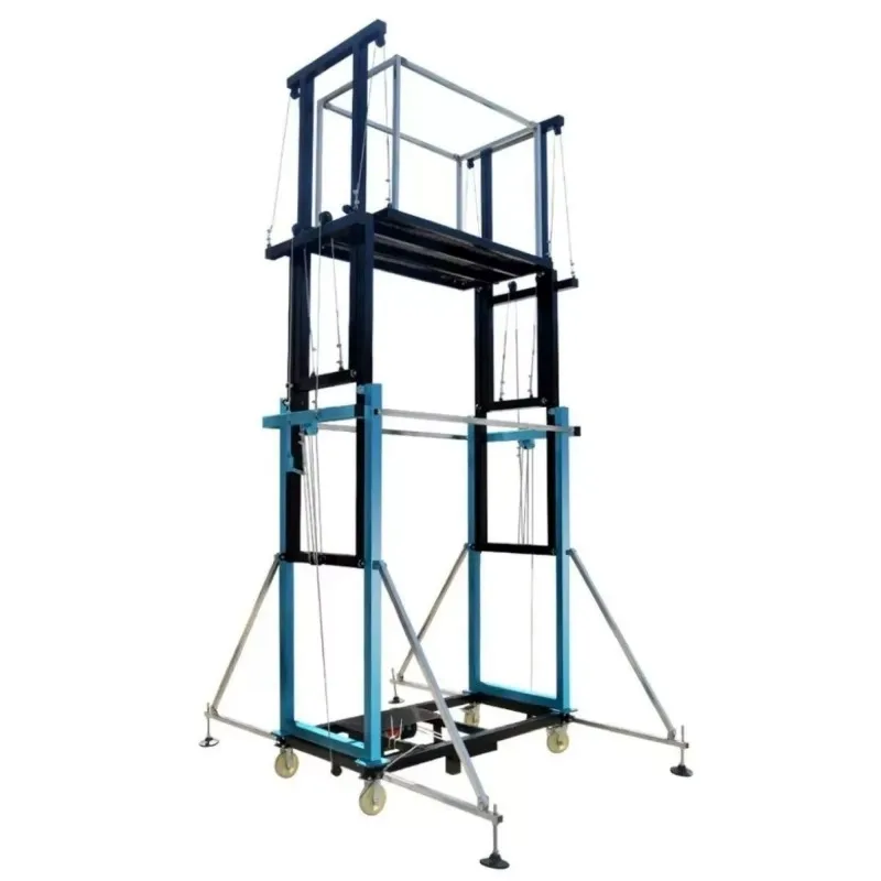 YG Foldable Portable Scaffold 230V Lifting Platform Electric Scissor Lift Scaffolding