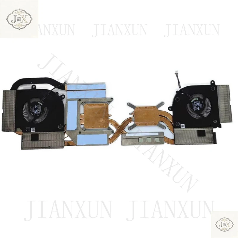 New Genuine Laptop CPU GPU Cooling Fan with Heatsink Assembly For MSI Stealth 15M MS-1562 BS5405HS-U4W BS5405HS-U4X