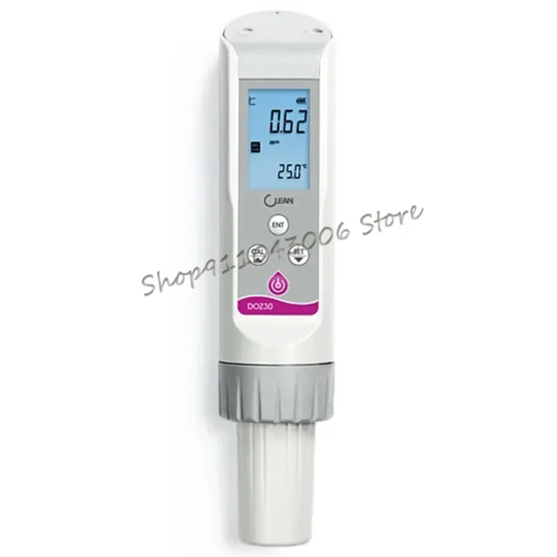 Dissolved Ozone O3 Meter Ozonide Tester IP67 Waterproofing Grade Hand-held Ozone Tester Replaceable Dissolved Ozone Electrode