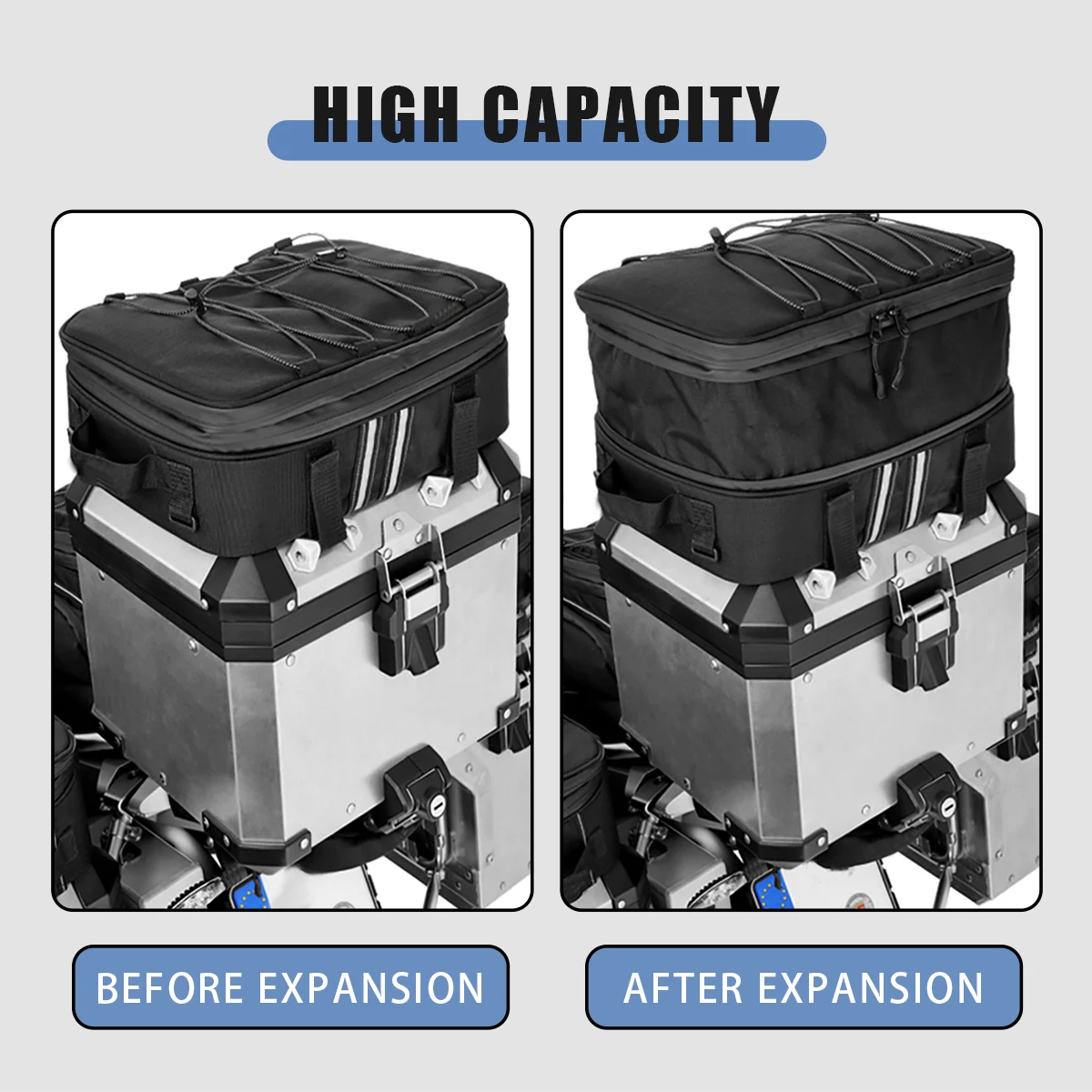 Motorcycle Luggage Bags Additional Bags for BMW GS 1200 LC Adventure 2013-2017 R1250GS R1200GS Adventure Top Pack