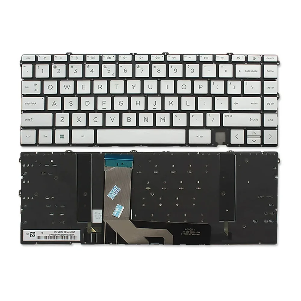 

Для HP Envy 15-EP 15T-EP 15-EP1020CA 15-EP0010CA 15-EP0004 15-EP0006 испанская SP США серебряная клавиатура с подсветкой