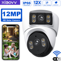 Xiaovv 8MP BQ3 WiFi House Security Camera CCTV With Dual Lens Dual Screen 360 Degree PTZ AI Humanoid Detection Motion Tracking