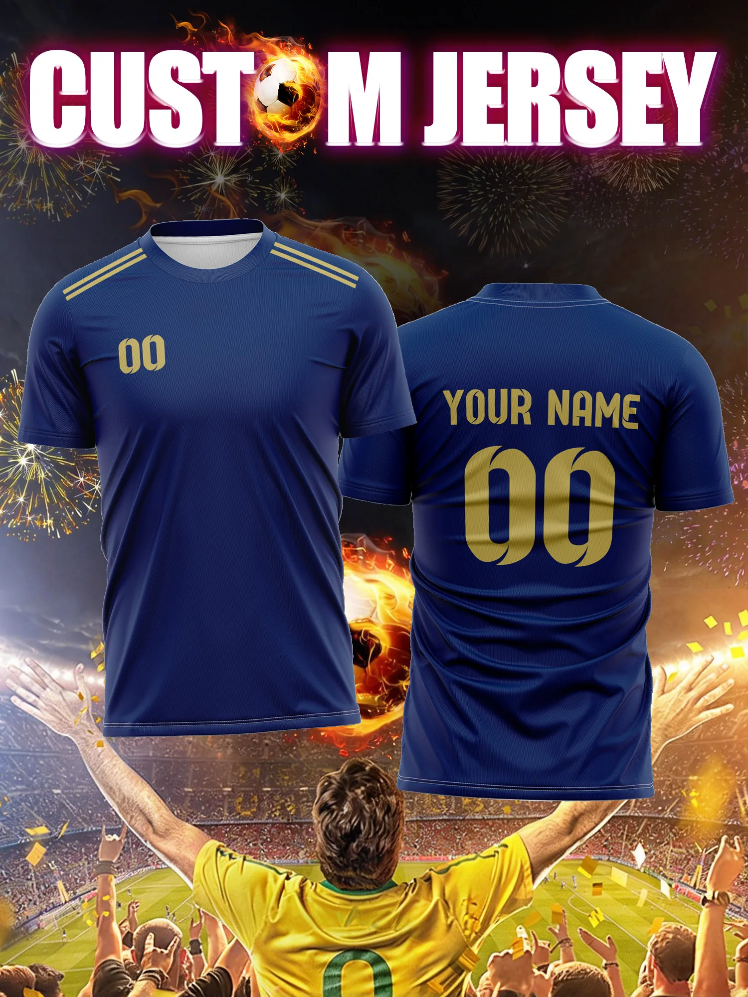 

Новая спортивная футболка с V-образным вырезом 2026 года – с возможностью нанесения имени и номера, быстросохнущая, дышащая, комфортная, для повседневной носки, спортзала, бега