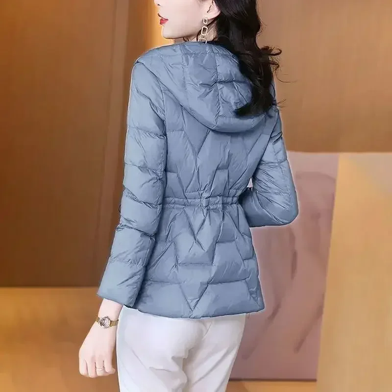 เบาะสั้นผู้หญิงผ้าฝ้ายเสื้อ SLIM FIT Demi-Season Lined Lady Parka ราคาถูกอ่อนเยาว์ Great 2025 แนวโน้มร้อน Quilted JACKET