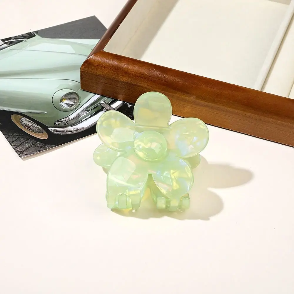 กิ๊บติดผมดอกไม้หลากสีขนาดเล็กสไตล์เกาหลีกิ๊บติดผมดอกไม้ปูเครื่องประดับผมกิ๊บเรขาคณิตกิ๊บฉลามหญิง