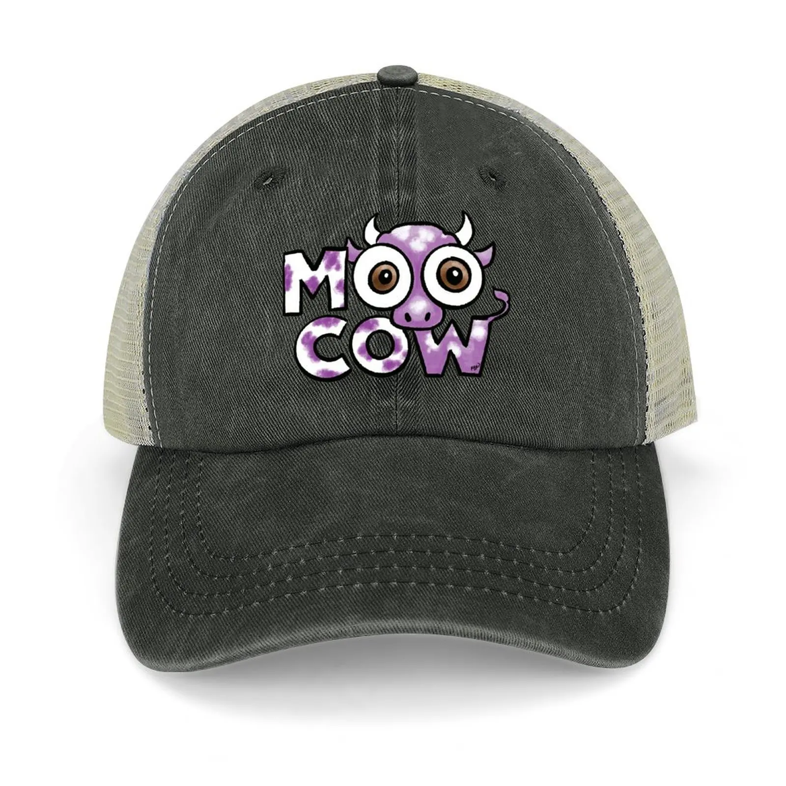 

Moo Cow Baseball Cap luxury woman cap Beach Outing sun hat For Men Women's
