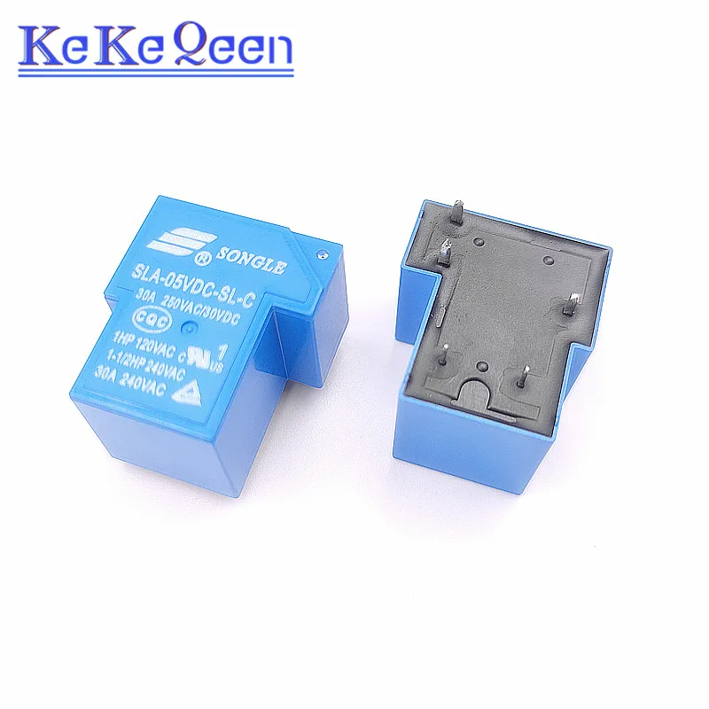 Power relays 5Pin SLA-05VDC-SL-C SLA-12VDC-SL-C SLA-24VDC-SL-C 5V 12V 24V 30A DIP-5 T90 new and original