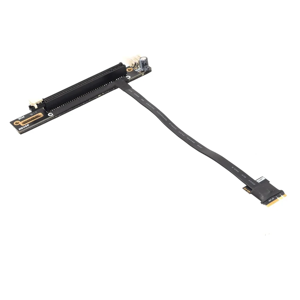 Graphics Extension Cable M.2 WiFi To x16 PCI-E M2 A.E Key NGFF To PCI-E 3.0 16x Network Card Riser Adapter Cable With 6Pin Power