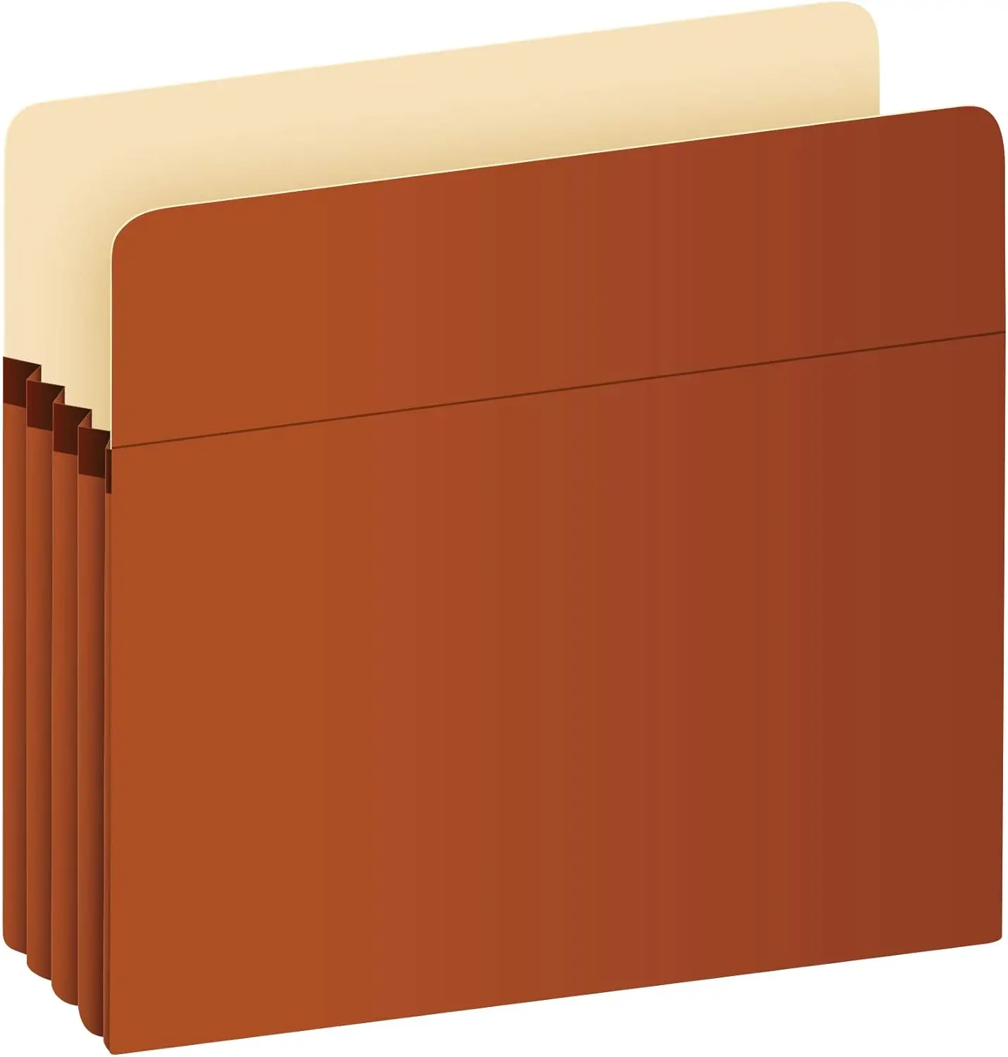 

Expandable File Organizer with Reinforced Gussets, Letter Size for School, Home or Office, 25 per Box