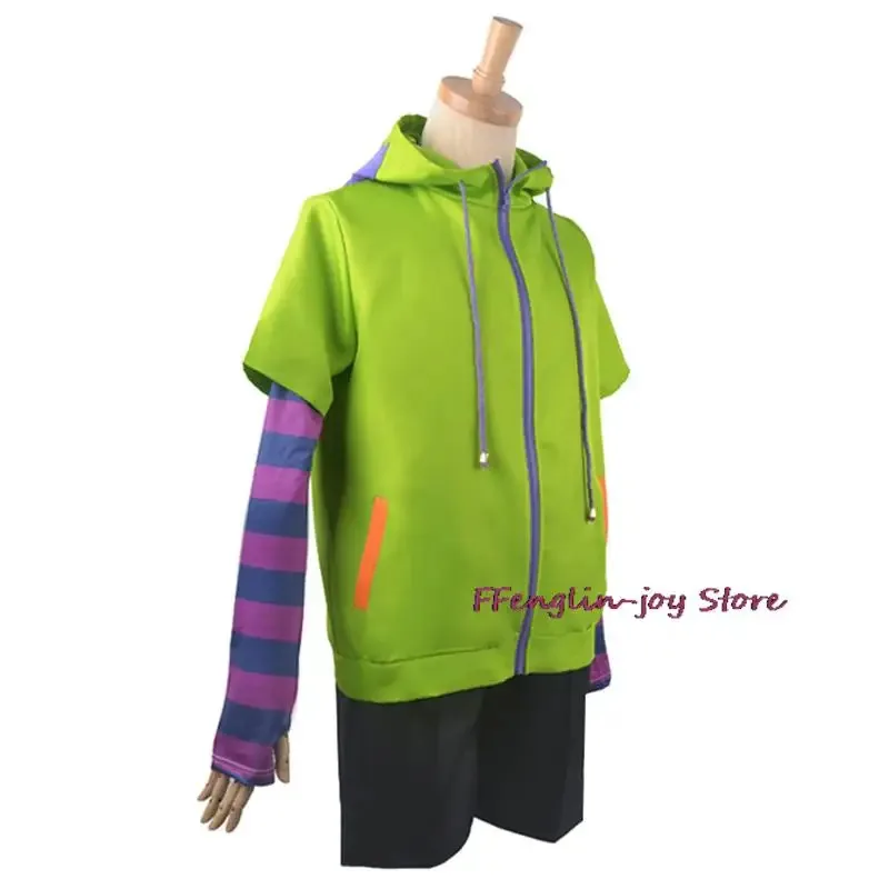 

Новый костюм аниме SK8 The Infinity 2021, Chinen Miya SK Eight, косплей, вечерние костюмы на Хэллоуин, куртка, перчатки с хвостом ❤ ❤ dd