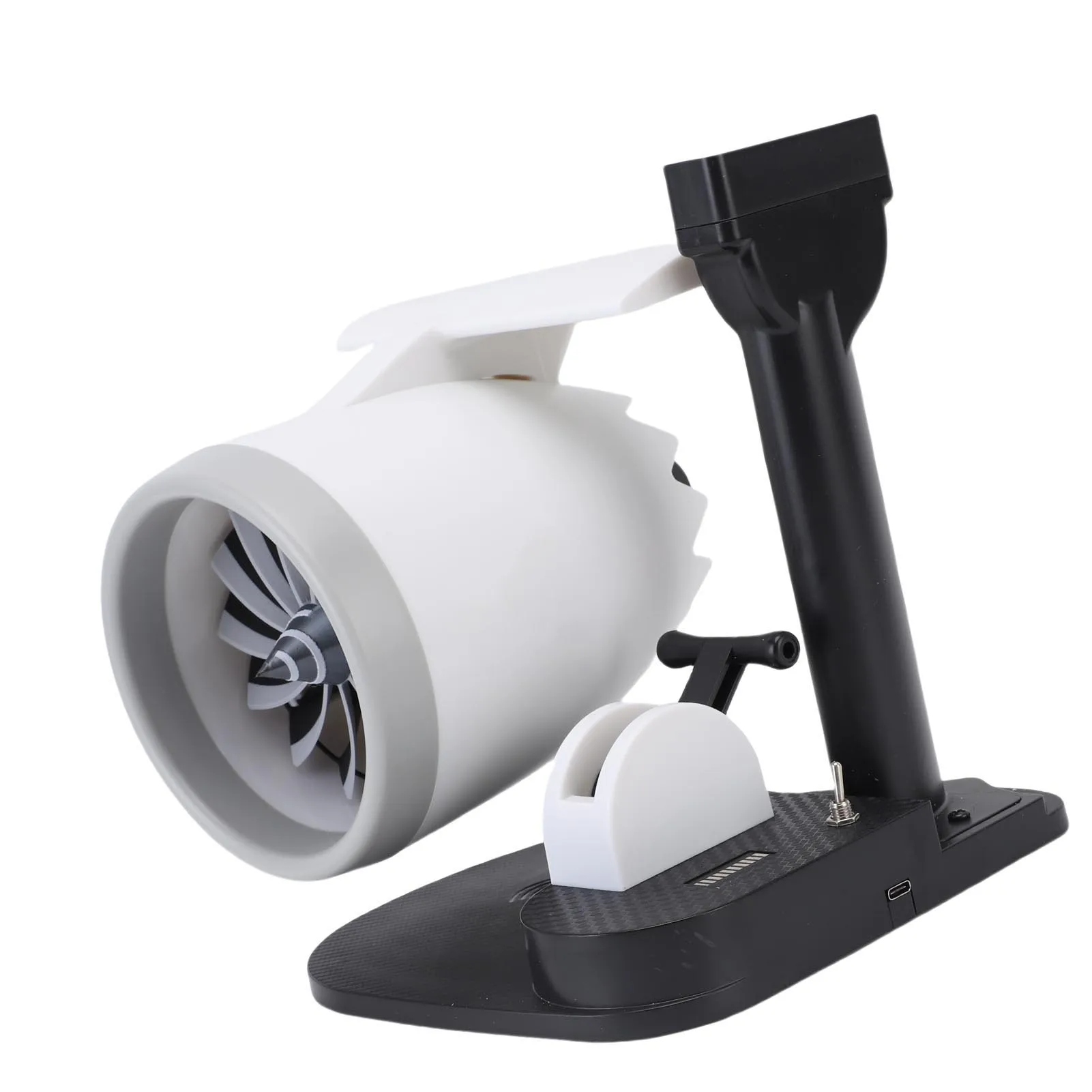 

Adjustable Speed Desktop Turbine Fan Versatile 1W 3 in 1 Desktop Turbine Fan USB 4000rpm 1.9A Input with Humidifier for Office