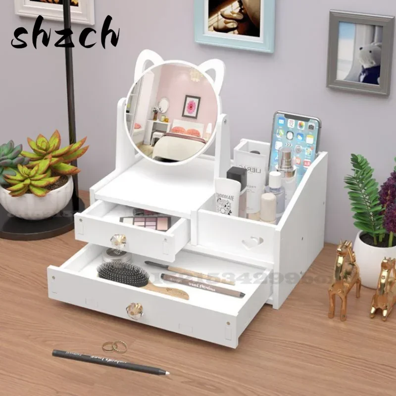tocador-casero-con-espejo-gatos-encantadores-organizador-de-maquillaje-giratorio-pincel-para-esmalte-de-unas-caja-de-almacenamiento