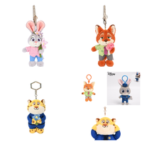 Cartoon Zootopia Cute Keychain Judy Nick Sloth Sheep Leopard Finnick Pendant Cute Charm Sloth Keychain Decoration Birthday Gift