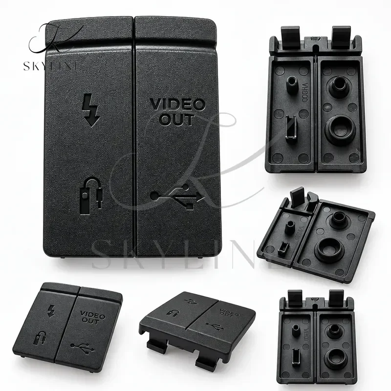 For Canon EOS 40D USB Rubber Cover Cap High Quality USB HDMI Compatible DC IN VIDEO OUT Rubber Door Bottom Cover Camera Part