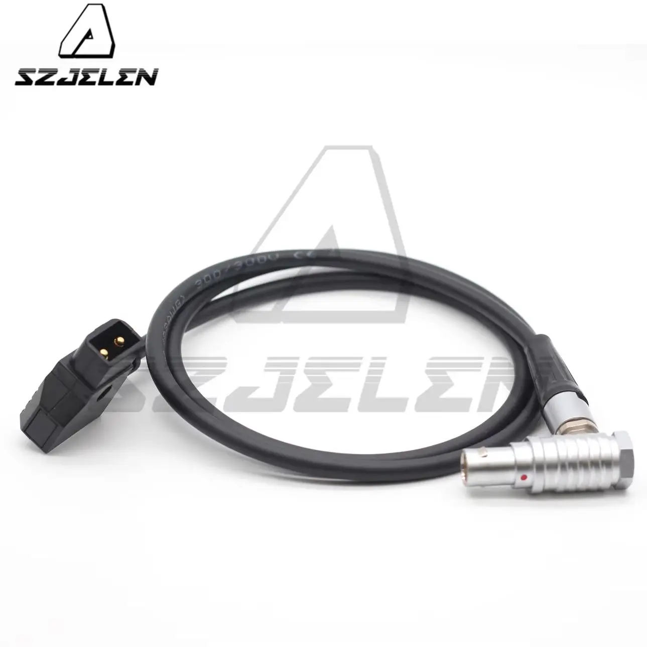 Male D-Tap to 1B 6Pin Female Right Angle Power Cable for Red Scarlet & Epic Camera