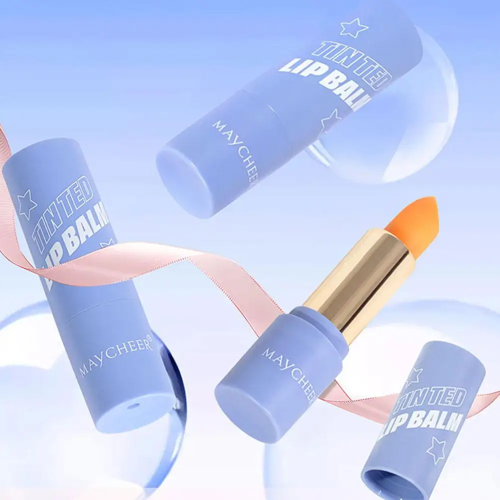 أحمر شفاه متغير اللون مرطب يدوم طويلاً بلسم شفاه مكياج مخملي ملمع شفاه أحمر لون أحمر شفاه خفيف مائي