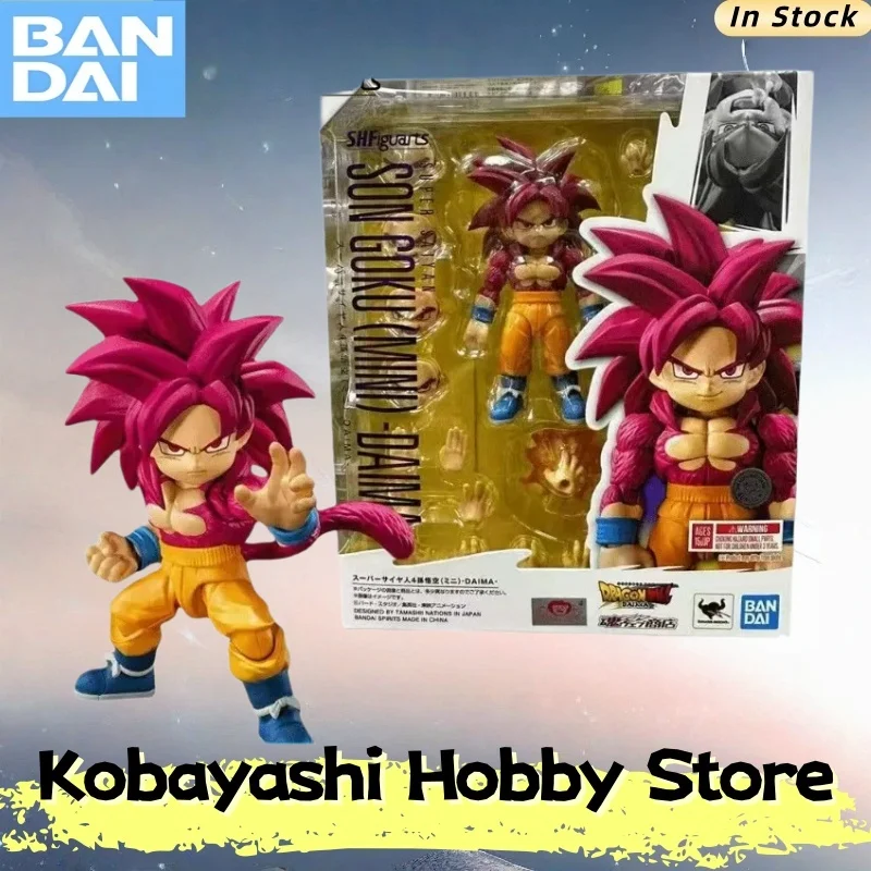 

Genuine Bandai S.H.Figuarts Dragon Ball Daima Super Saiyan 4 Son Goku Action Figure Brand New in Stock