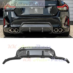 1x1 Dry Carbon fiber Rear Bumper Lip Diffuser Splitters Aprons Flaps For BMW 2 Series COUPE G42 M240 Auto Tuning