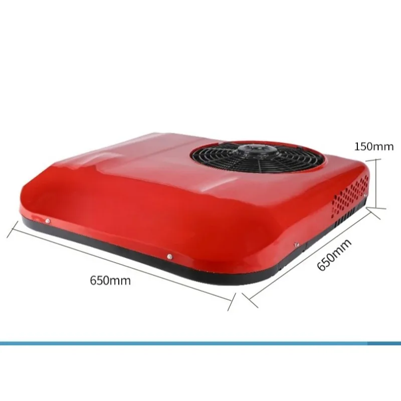 72V Electric Parking Air Conditioner for Tricycle  Roof Top Cooler Heater Combo Unit