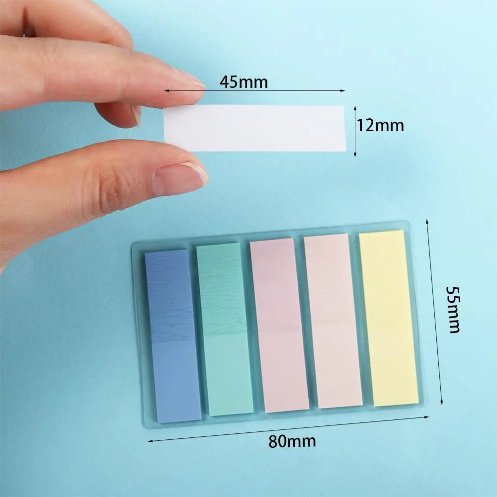 Portable Bookmark Marker School Office Supplies Stationery To Do List Paper Sticky Note Index Memo Pad Sticky Labels Notepad