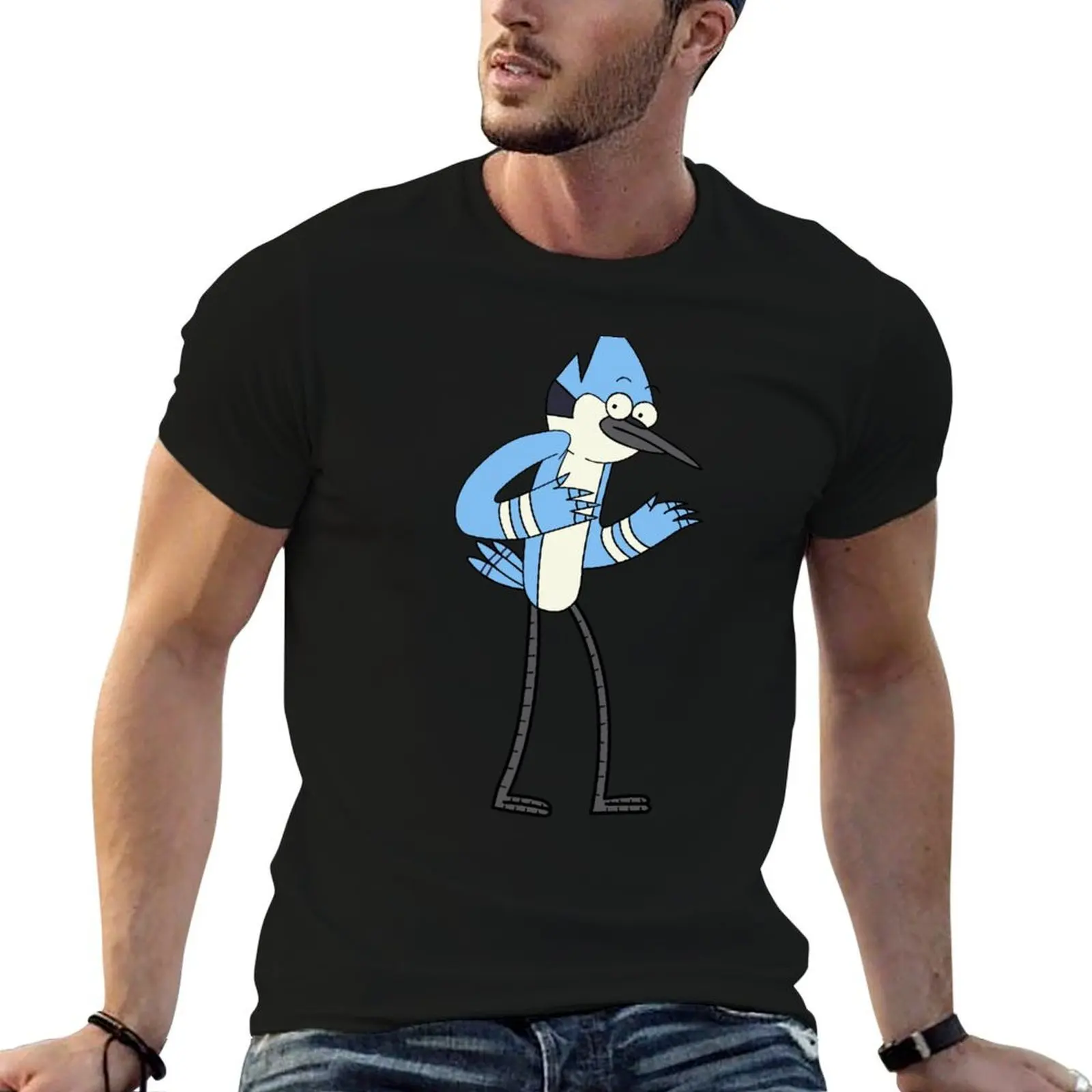

Mordecai Why you look at my T-Shirt T-Shirt man graphic t shirt t shirt custom print T-Shirt