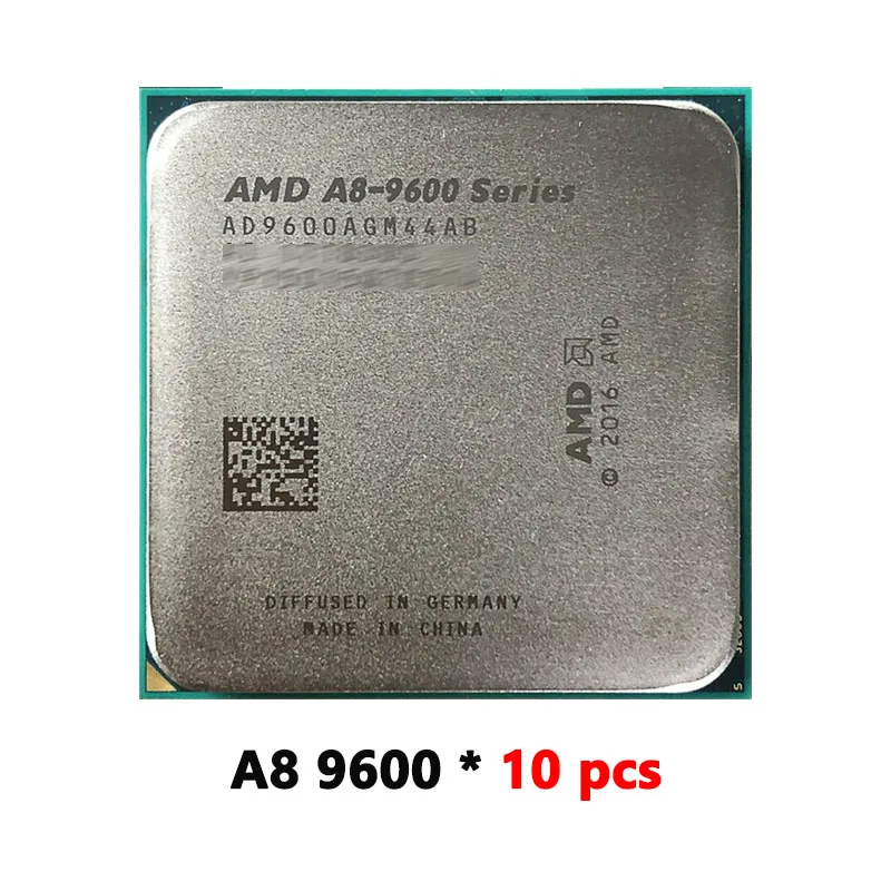 AMD A8 9600 10 pcs CPU Used Socket AM4 but no fan