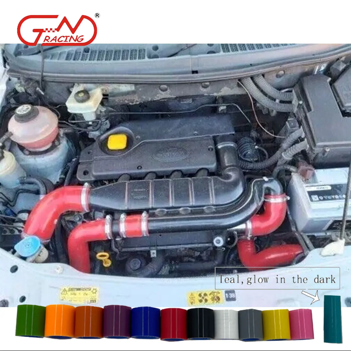 

Fit Land Rover Freelander 1 TD4 2.0 Diesel Silicone Intercooler Boost Hose Kit