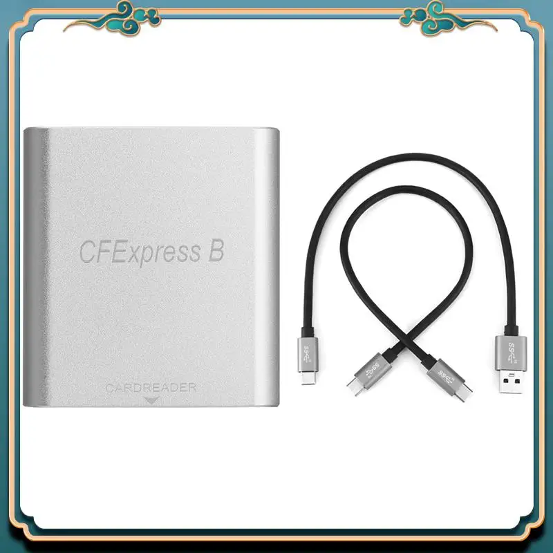 (Новинка)-Cfexpress Card Reader Портативный USB 3.1 Gen 2 10 Гбит/с CFE B Карта памяти без привода Type C Устройство чтения данных для ноутбука Прочный