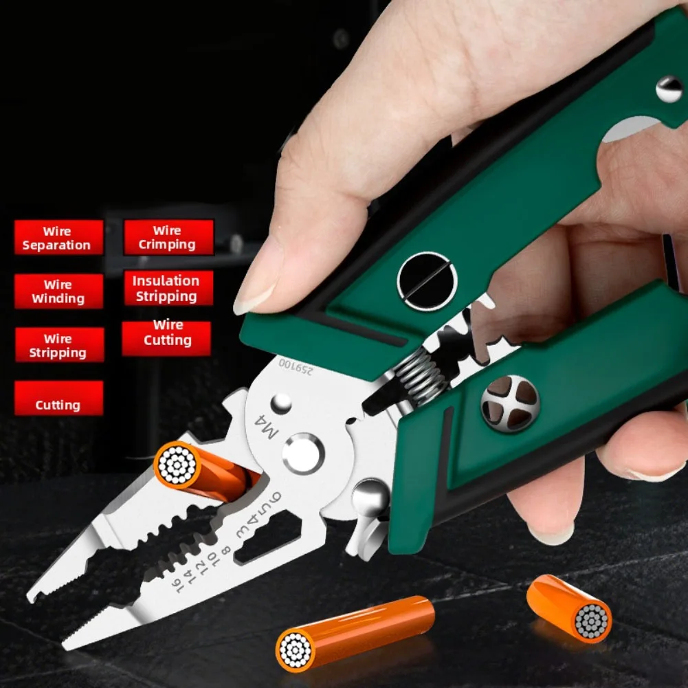 

Инструменты для DIY-проектов: двухлезвийные стрипперы, удобные для самостоятельной работы, надежные кусачки для проводов, универсальная функциональность.