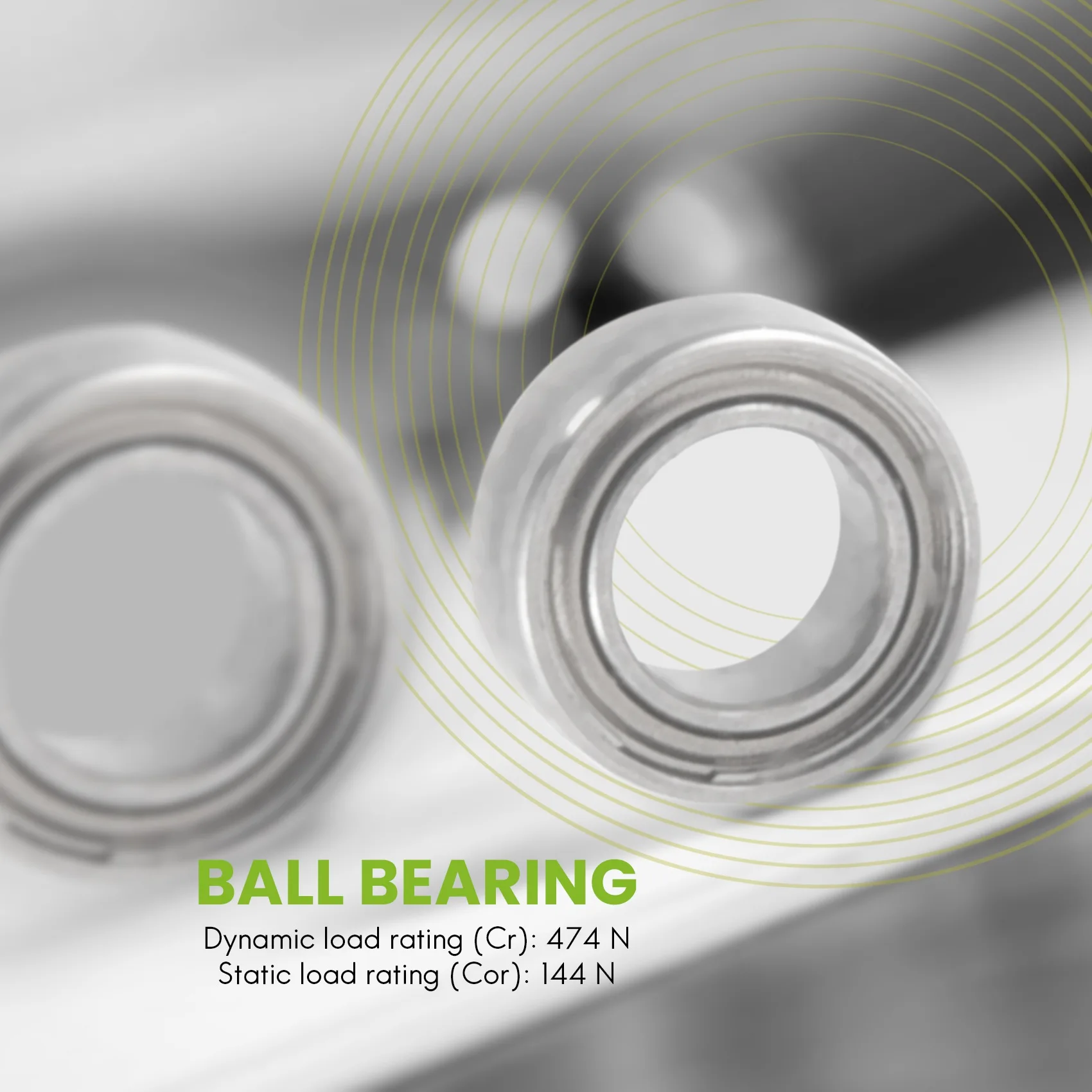 【اليوم فقط!】حزمة مكونة من 10 محامل كروية من الفولاذ المقاوم للصدأ SMR74ZZ ABEC-9 مقاس 4 × 7 × 2.5 مم محامل للهاتف المحمول عالية السرعة