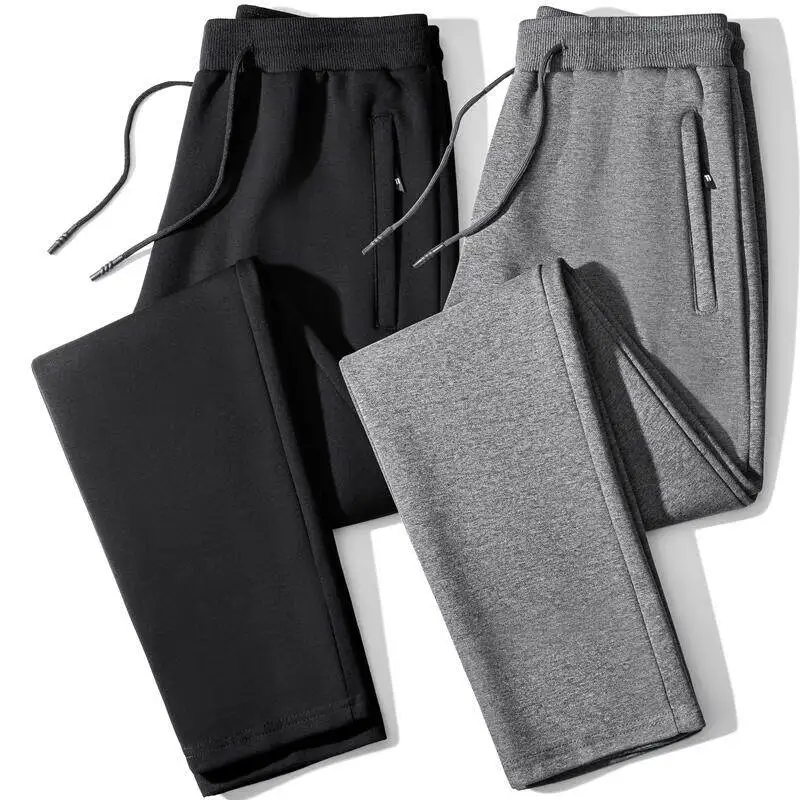 Women's Casual Work Pants Spring Autumn Loose Cuffed Long Trousers Outdoor Wear Resistant Pocket Zipper Trousers for Labor